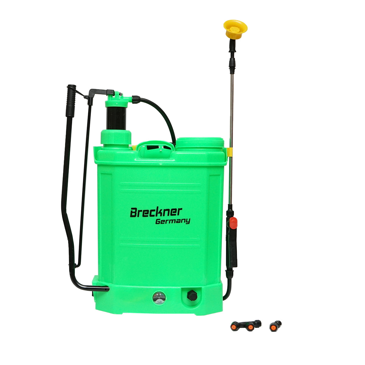 Vermorel 2 in 1 manual and electric spraying pump, 16L tank, 12V 8Ah battery, flow rate 3.1 l/min, Breckner Germany