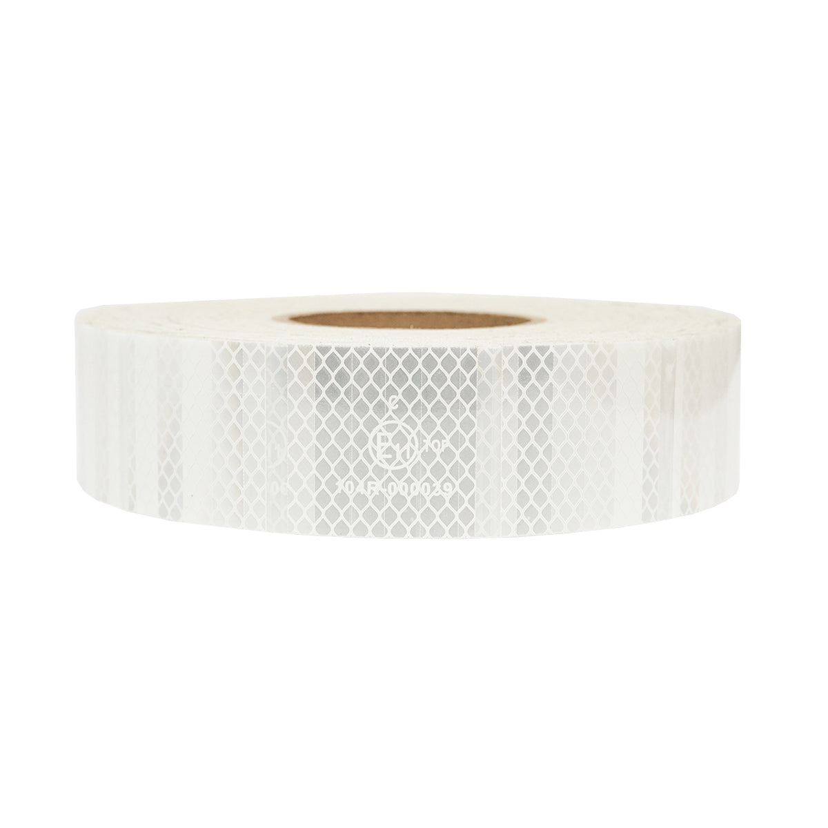White interrupted reflective tape for tarpaulin - 38m
