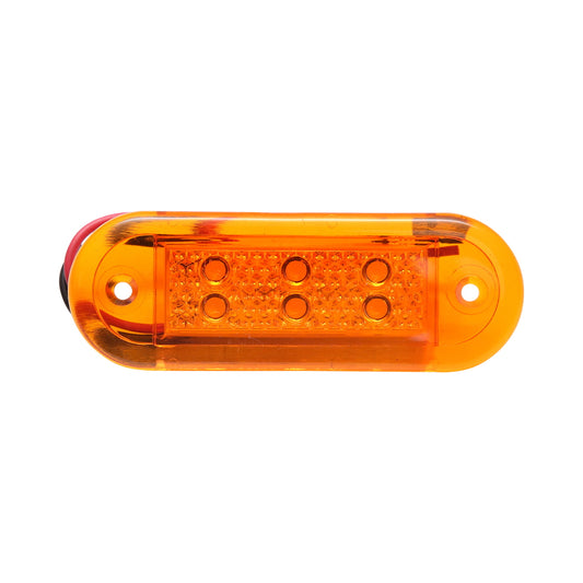 LED marker lamp 12/24V yellow Breckner Germany
