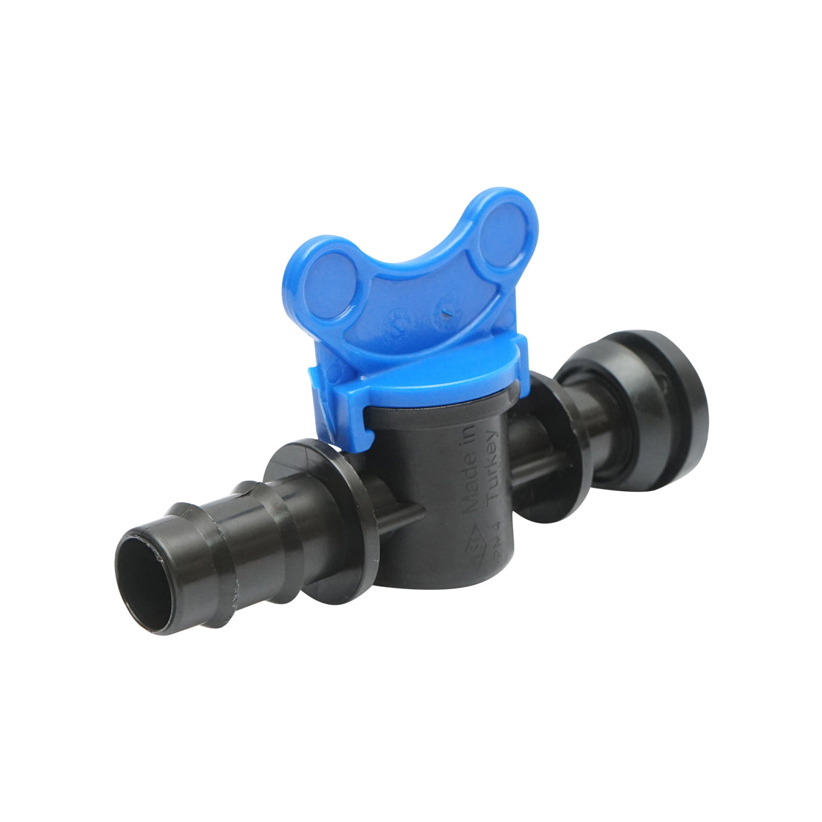 Drip tube faucet D20x20mm, PN4 for irrigation systems