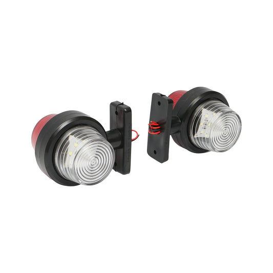 Red-white LED position lamp 12-24V Breckner Germany