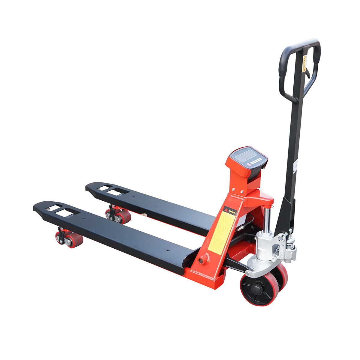 Manual pallet truck 2T with electronic scale and silicone wheel Breckner Germany