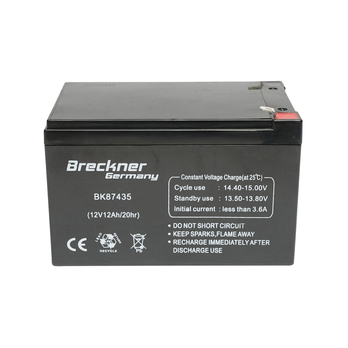 Battery for solar panel 12V 12Ah-20Hr Breckner Germany