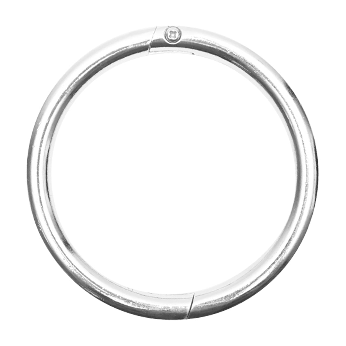 Metallic nasal ring for cattle, ruminants with screw fixation Breckner Germany
