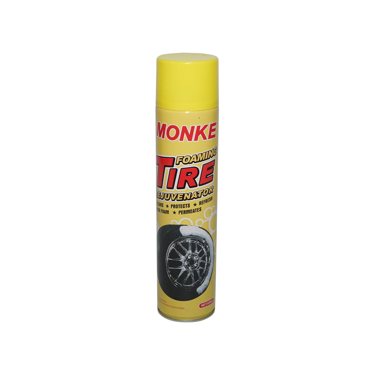 Active foam spray for cleaning tires and rubber 650ml