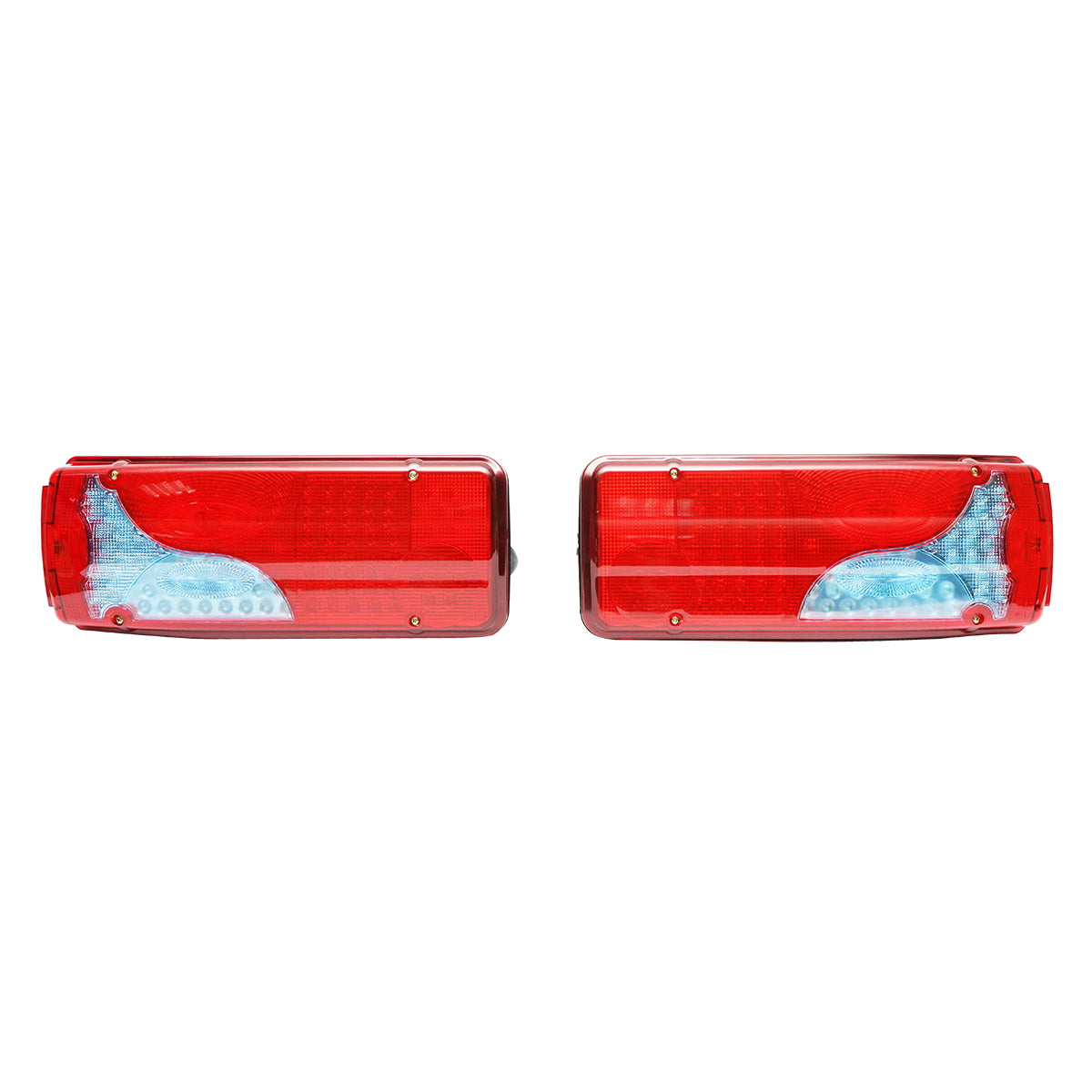 Set of LED rear lights for truck 400x160, 24V Breckner Germany