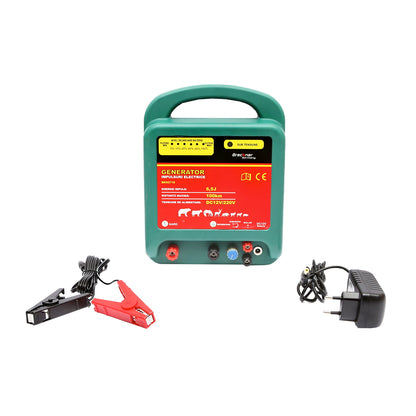 DC12/220V 6.5 Joule pulse generator, 100Km for electric fence Breckner Germany