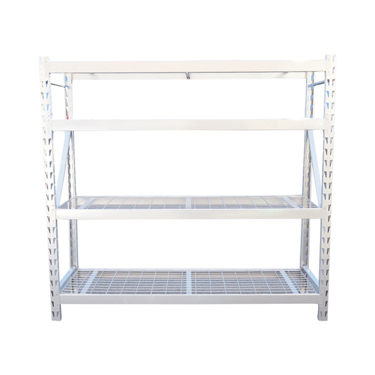 Heavy duty metal shelf with 4 shelves 1960x610x1830mm