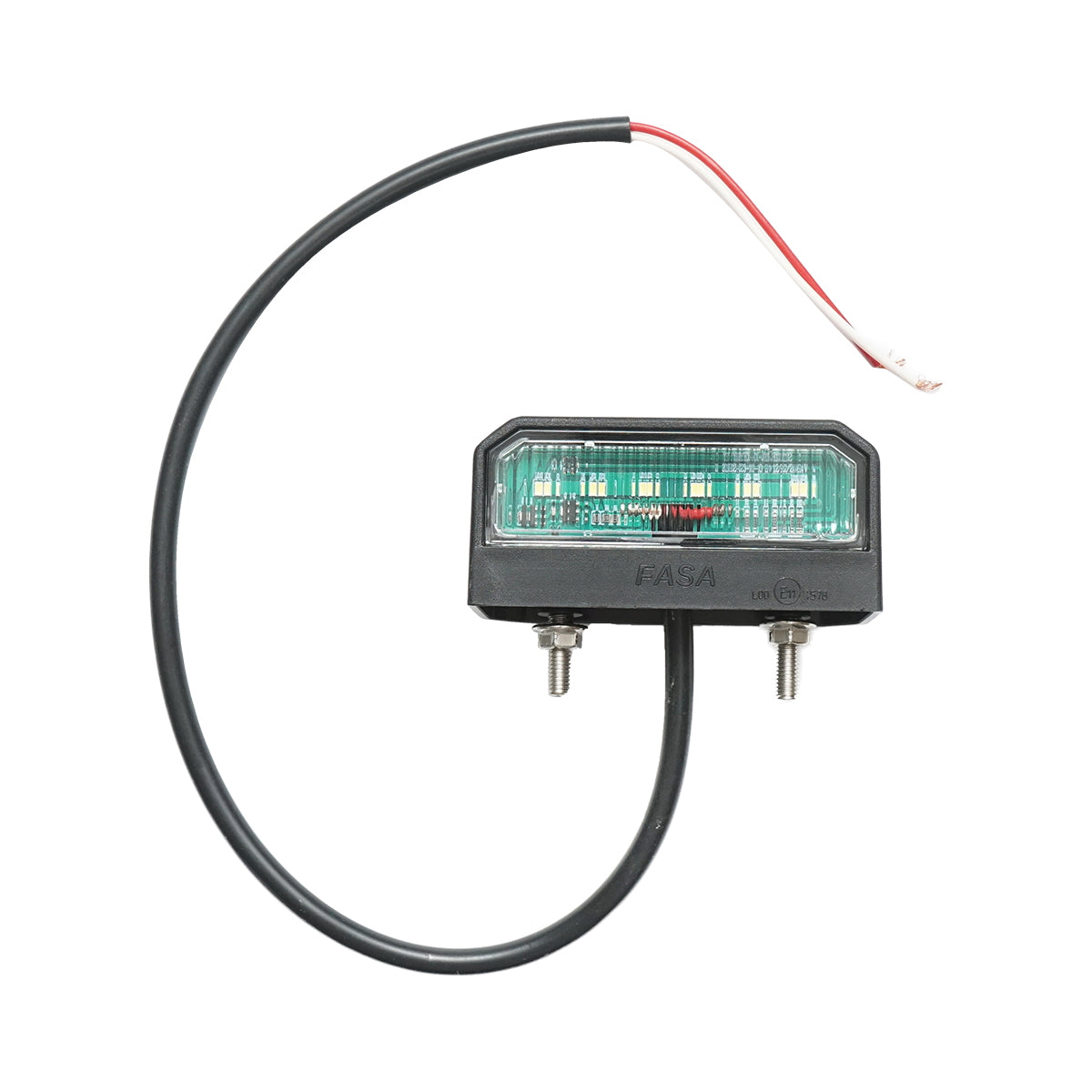 LED lamp 100x45mm for license plate lighting 12/24V Breckner Germany