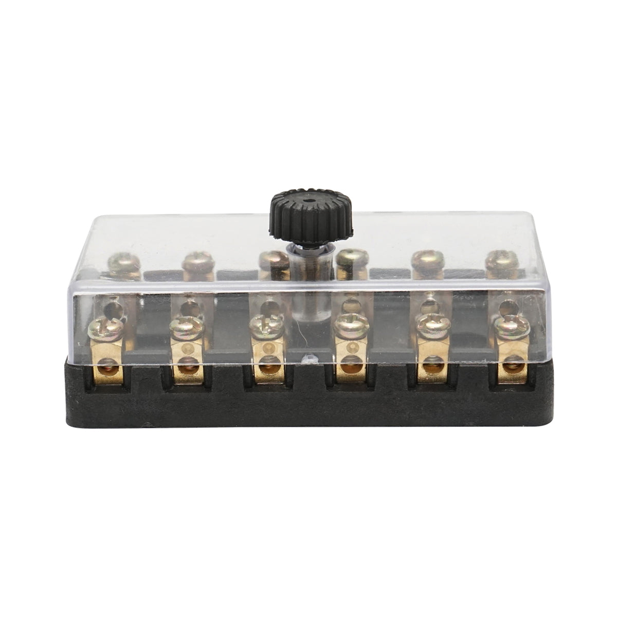 Cylindrical fuse box, 6 slots
