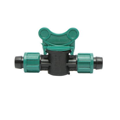 Equal drip tube faucet D17x17mm, PN4, for irrigation systems