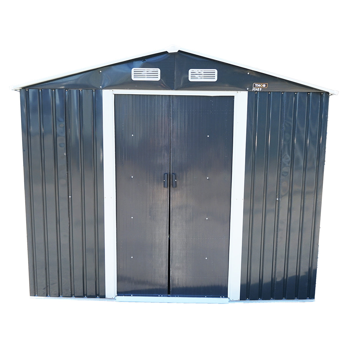 Metal garden shed 205x257x212cm