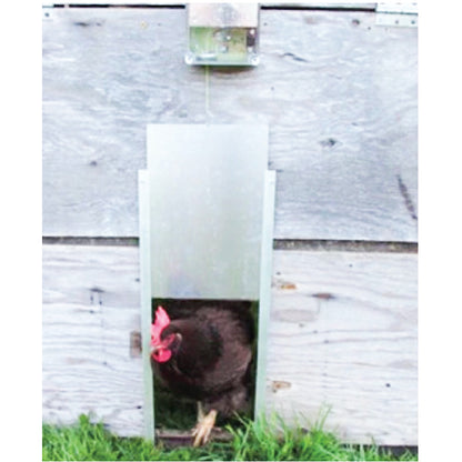 USA automated chicken coop, cats, dogs 600x240x10mm aluminum battery 4AA