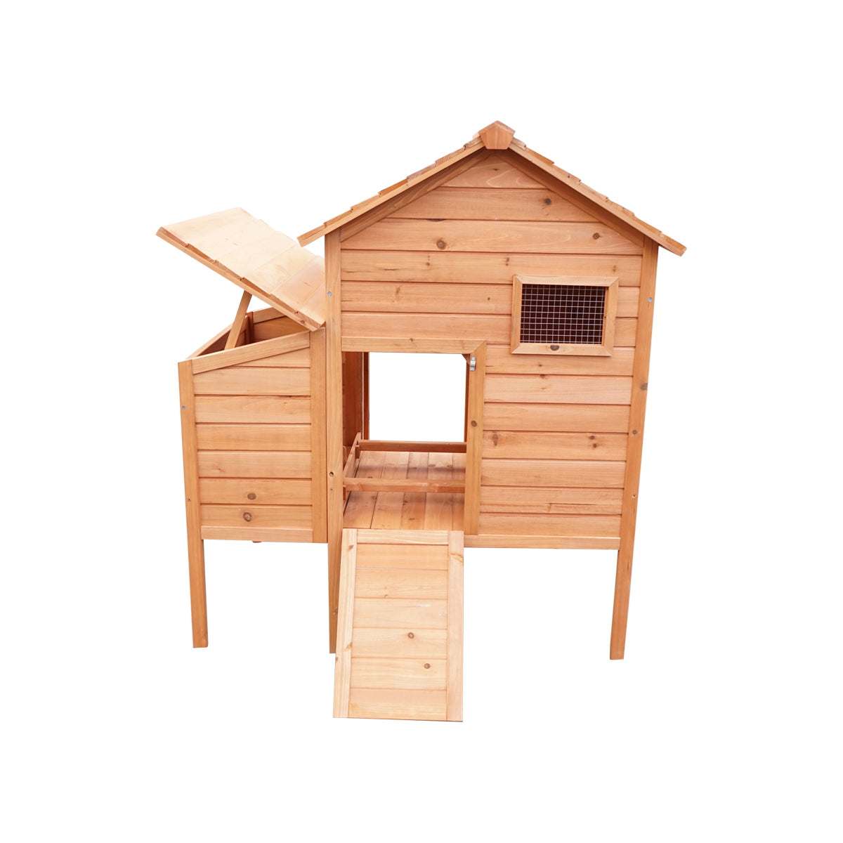 Bird coop, wooden chickens 1130x760x1230mm