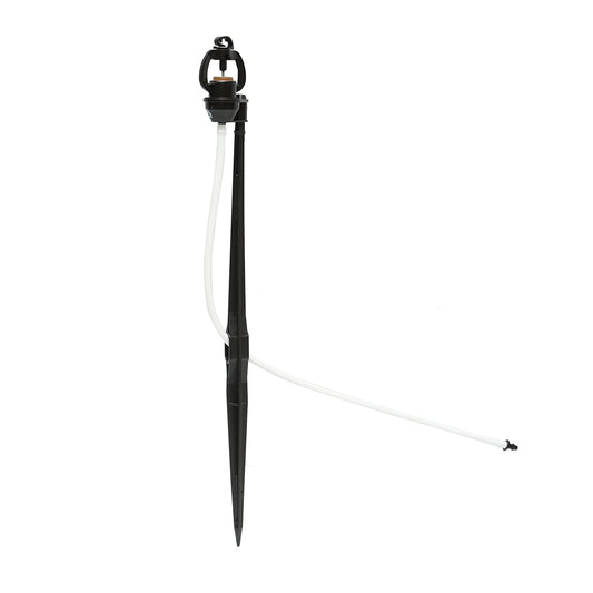 PC rotating micro sprinkler with a 40cm rod, flow rate of 55l/h for irrigation systems