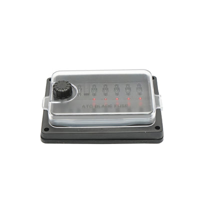 Flat fuse box with 10 slots Breckner Germany