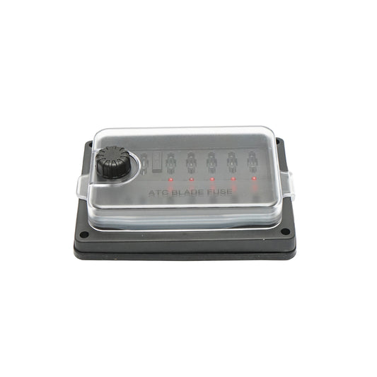 Flat fuse box with 10 slots Breckner Germany