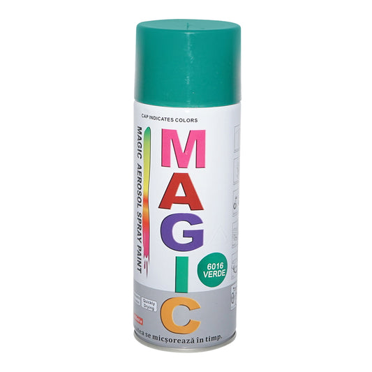 Magic green spray paint 6016 400 ml