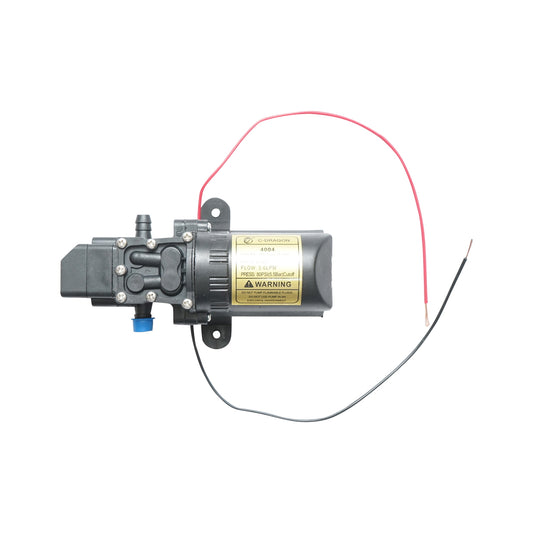 Motor for spray pump, electric vermorel 12V, 2.5A, flow rate 3.6 l/min
