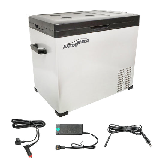 Smart car refrigerator with compressor 50L 12-24-220V 80W, Bluetooth