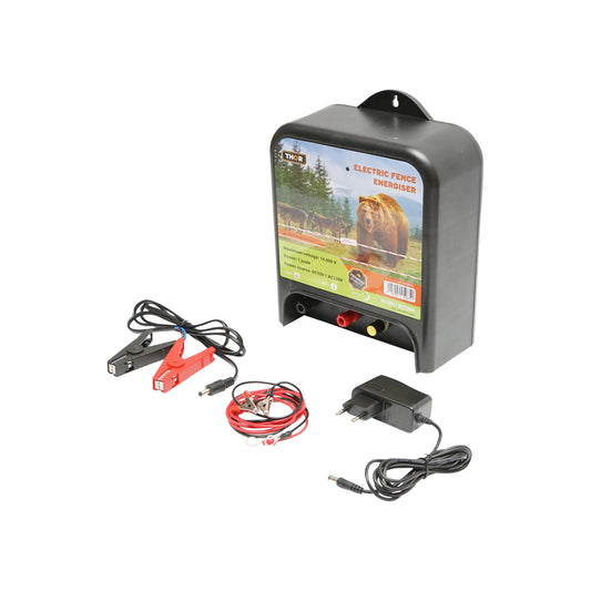 DC 220V/AC 12V impulse generator device, 7 Joules electric fence Thor for cattle-bear-wild boar