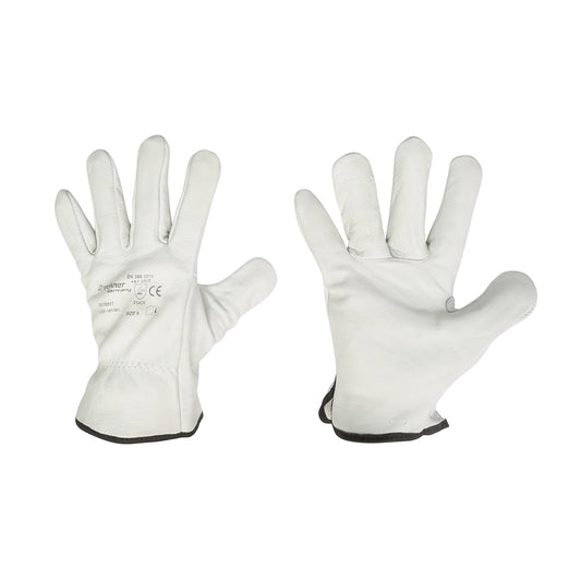 Bovine leather work gloves size 9