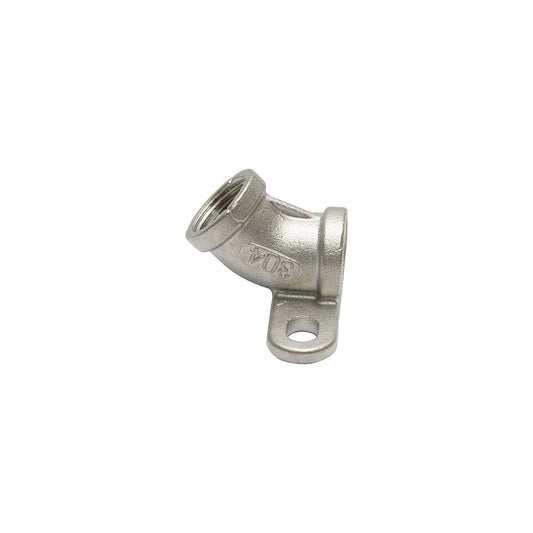 45-degree connector for pacifier attachment