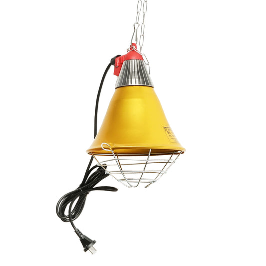 Infrared heating lamp 21.5cm for chicks, animals, 230V