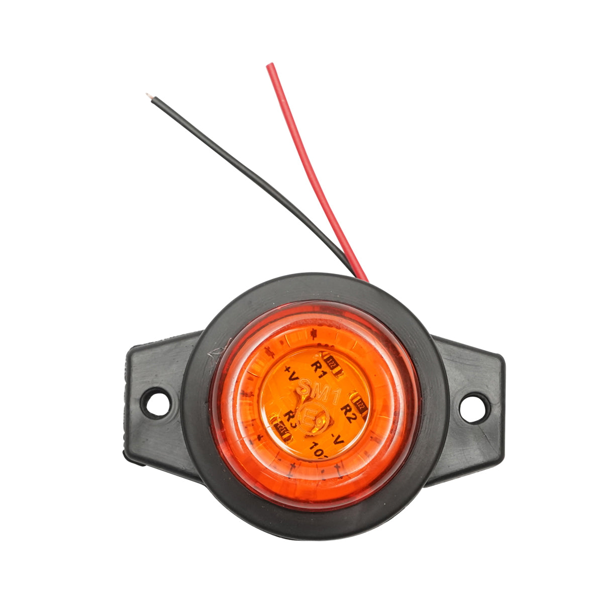 Side marker lamp with LED 12-24V, yellow FR0169 Breckner Germany
