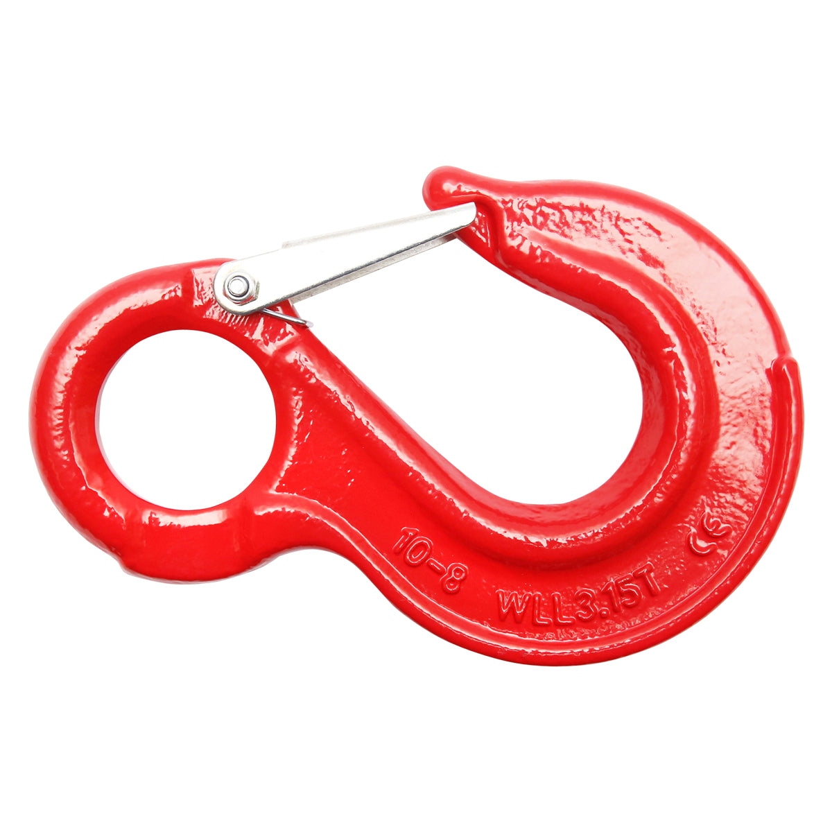 Hook with safety ring maximum load 3.15 T