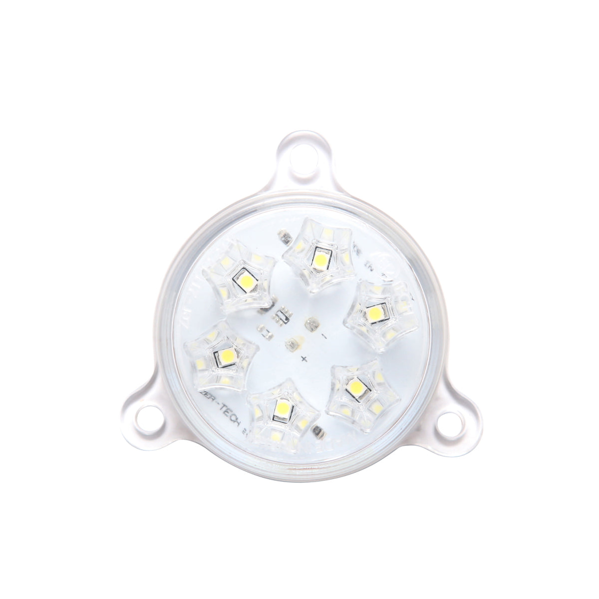 Universal round LED lamp 12/24V white Breckner Germany