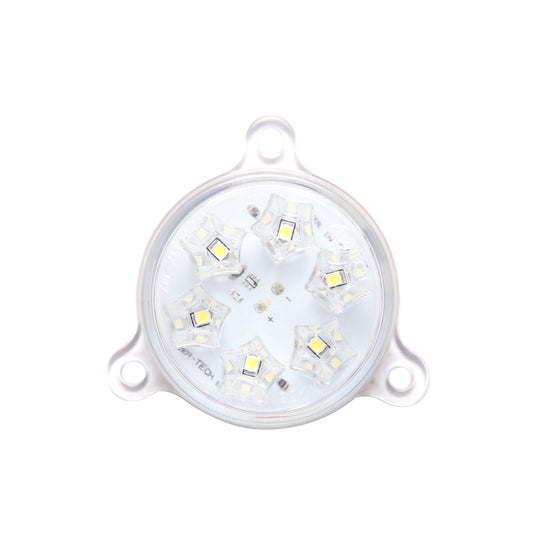 Universal round LED lamp 12/24V white Breckner Germany