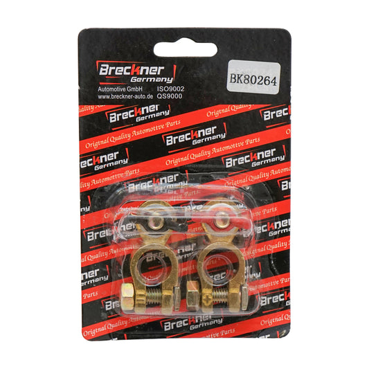 Set of copper battery terminals Cu++ Breckner Germany