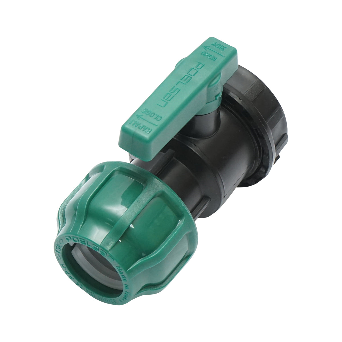 Faucet with internal thread D32mmx3/4 inch, PN10, for irrigation systems