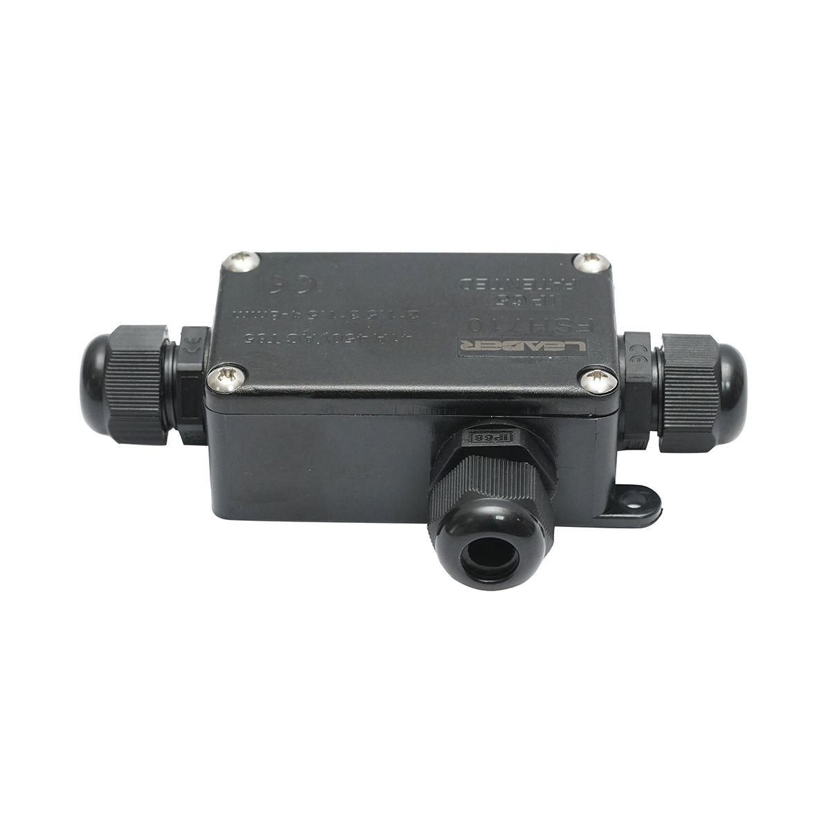 Sealed junction box with presets 41A 450V AC, 3 ways 4-8mm IP65 Leader