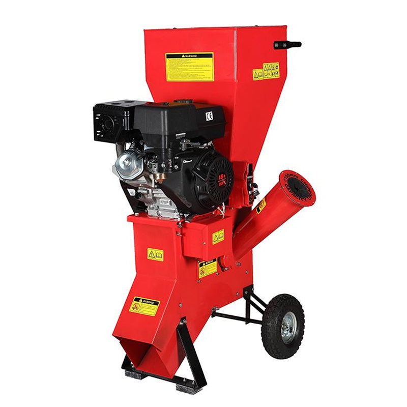 Gas branch shredder, TC 15-100E, with electric start, 15 HP, max branch thickness 100 mm, 100 kg Breckner Germany