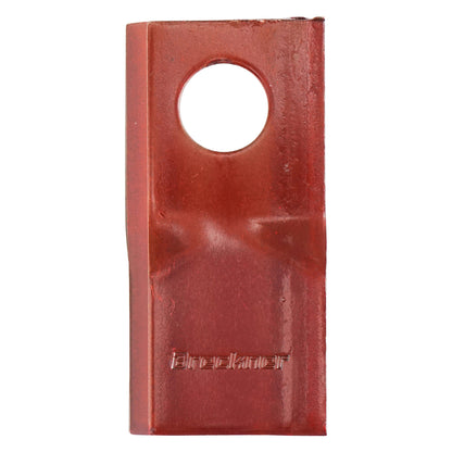 Twisted blade, right rotation direction for rotary mower 100x50x4mm 21mm Breckner Germany