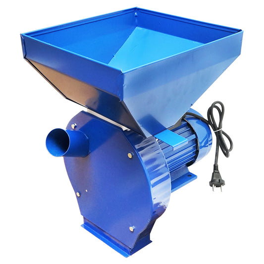 Electric grain mill 3.9 KW, 220V, speed 3000 r/min, capacity 200 Kg/h, 4 sieves included