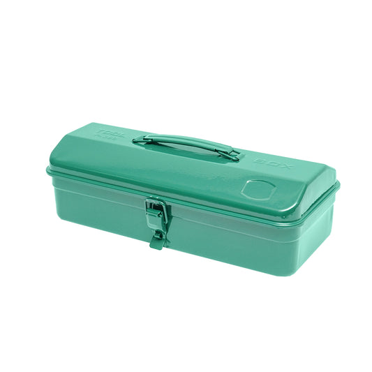 Green metal tool box 370x160x120mm Breckner Germany