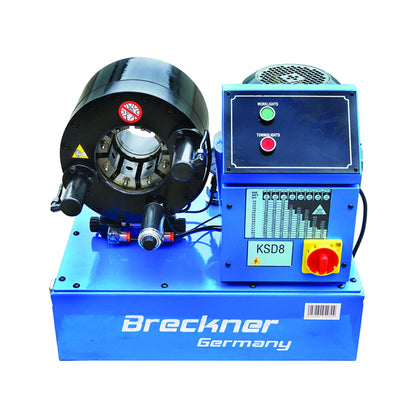 Hydraulic hose crimping machine fi6-51mm 220V 3kW with quick change Breckner Germany
