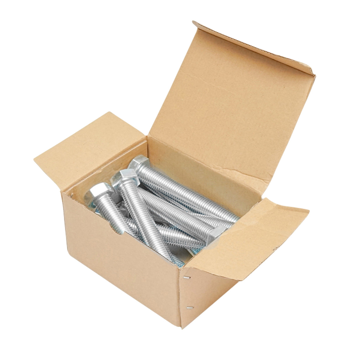 Set of 10 hexagon head screws DIN 933-8.8 M20X150