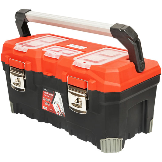 Professional tool box with aluminum handle 560x300x277mm Breckner Germany