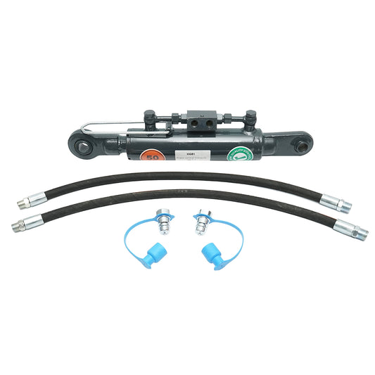 Hydraulic central lift category 1-2, closed 500mm stroke 180mm