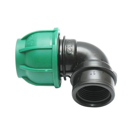 Compression fitting with internal thread D32mmx1 inch, PN10 Bar for irrigation systems