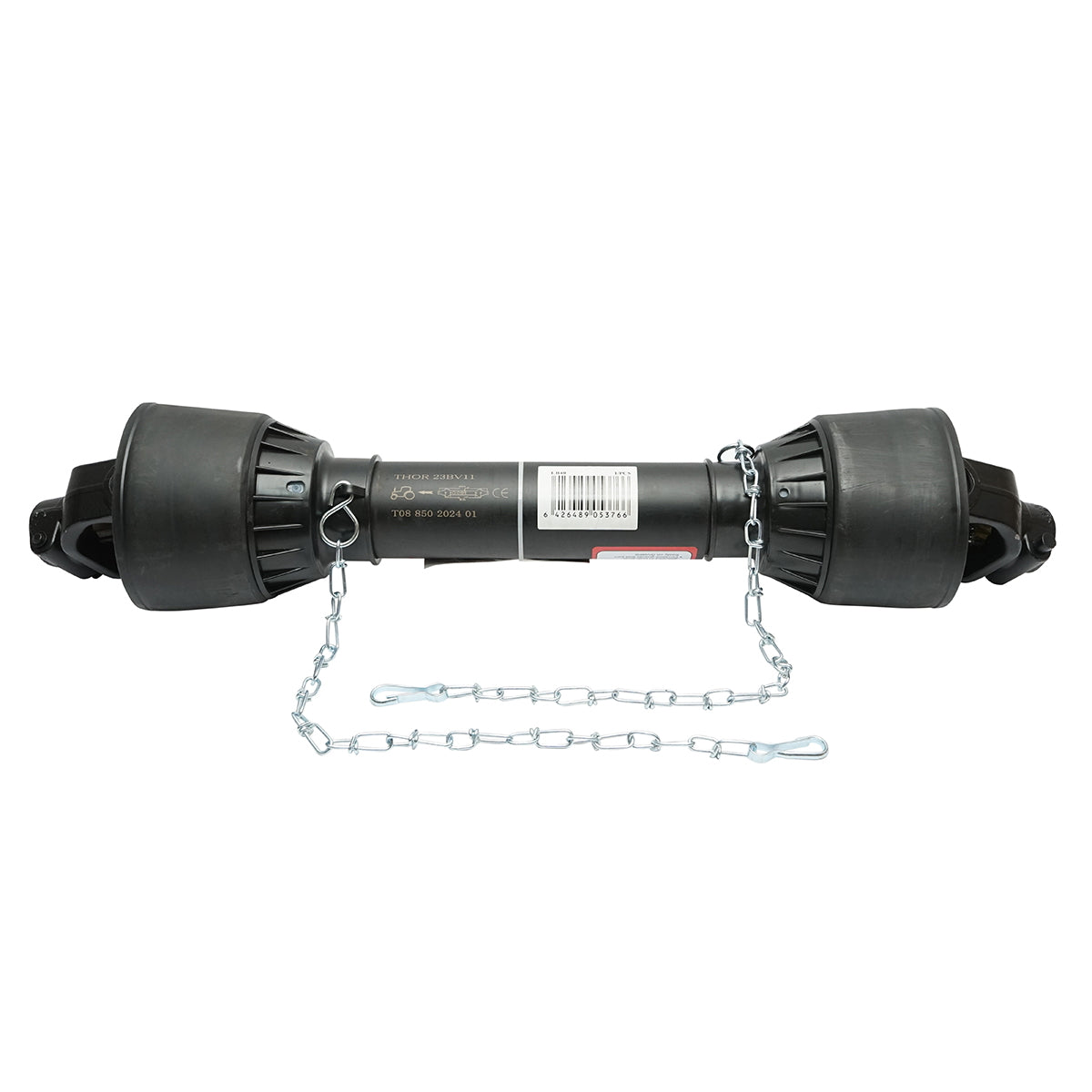 Cardan 850 mm T8 cross 35x106.5 (triangular pipe) 1 3/8 Z=6