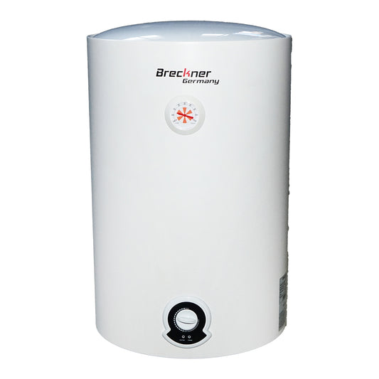 Electric boiler 50L, 1500W, IPX4, 220V with vertical installation for domestic hot water Breckner Germany