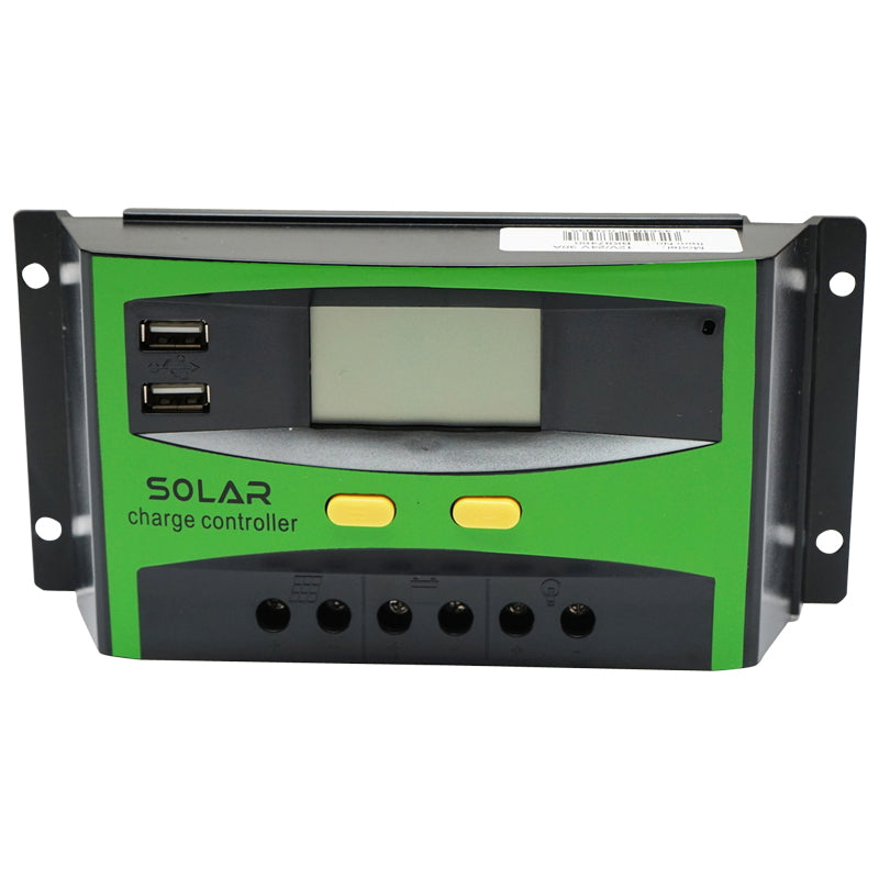 Voltage regulator for solar panel 30A 12V/24V 2X USB port Breckner Germany