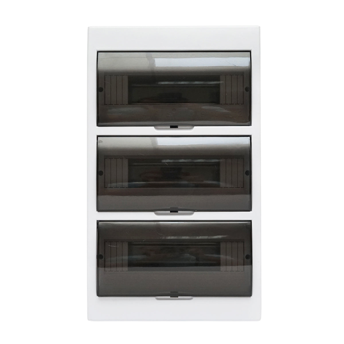 3-row applied fuse box, 36 modules Leader