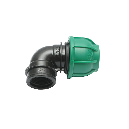 Compression fitting with internal thread D25mmx3/4 inch, PN10 Bar for irrigation systems