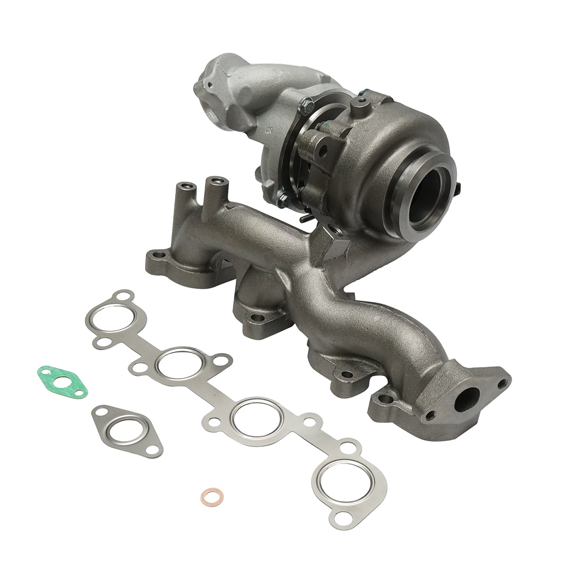 Turbo Audi A3, VW Eos, Golf V, Golf VI, Passat B6, Scirocco, Tiguan, Yeti 2.0 TDI engine code CBAA, CBAB OEM codes 03L253056A, 03L253056AV, 03L253056AX, 03L253019J, 03L253019T, 03L253016F